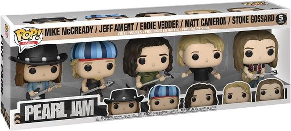 Funko Pop! Rocks - Pearl Jam 5 Pack, Brand New