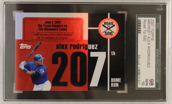 2007 Alex Rodriguez - 2007 Topps - Road To 500 (1268413-017)