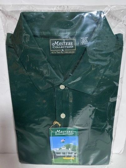 MASTERS Collection Polo Shirt, Dark Green, XL