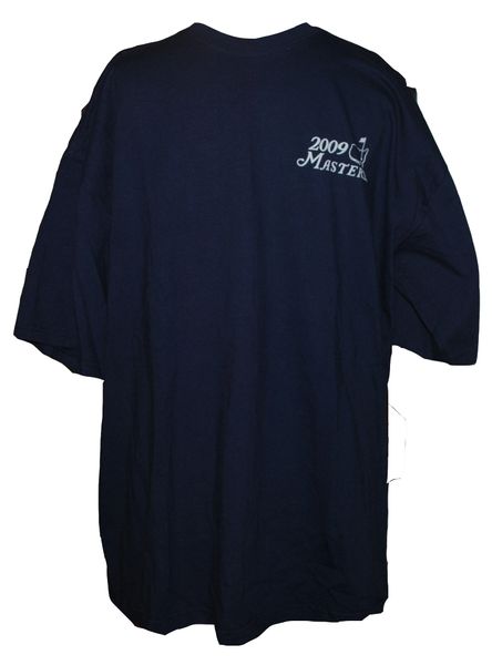 2009 Masters Men's Champion Shirt, Navy, XXL