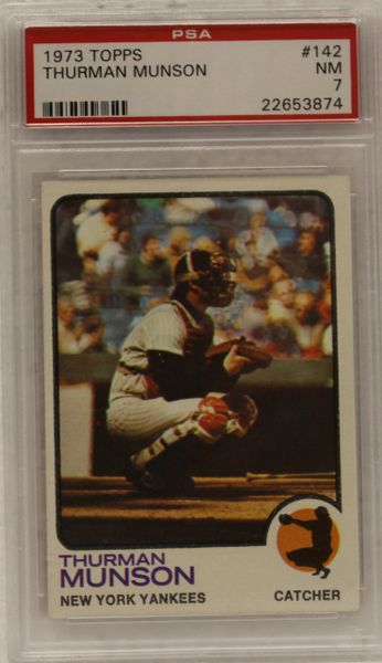 1973 Thurman Munson - Topps - PSA Graded 7 (22653874)