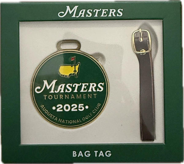 2025 Masters Augusta National Golf Club Bag Tag