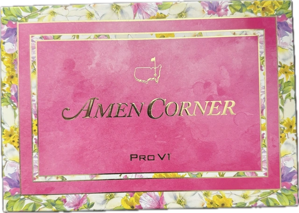 2025 Non Dated Masters Titleist Pro V1 Amen Corner Golf Balls