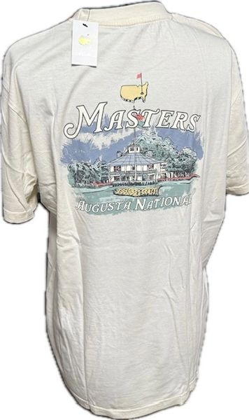 2025 Non Dated Masters Clubhouse Shirt, Chalk White