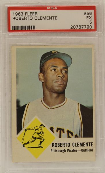 1963 Fleer - Roberto Clemente - PSA Graded 5 (20767790)