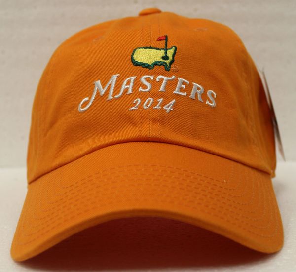 2014 Dated Stacked Masters Slouch Hat, Light Orange