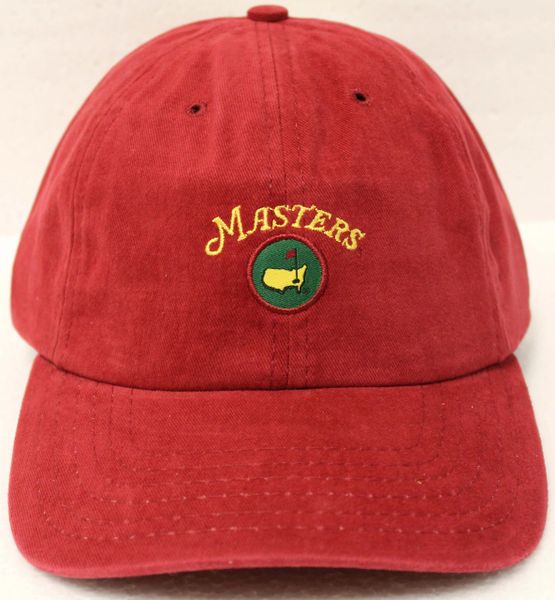 Non-Dated Masters Tumbled Twill Hat, Red