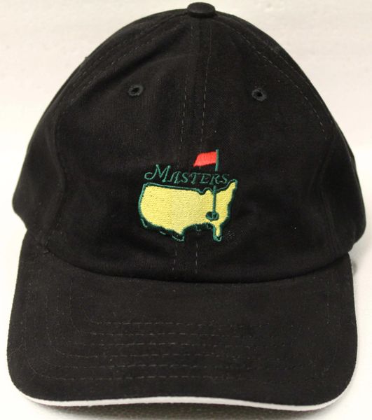 Non-Dated Masters Tumbled Twill Hat, Black/White