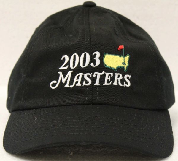 2003 Dated Masters Hat, Black