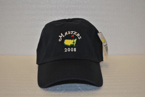 2008 Dated Masters Slouch Hat With Date Below Masters Logo, Navy