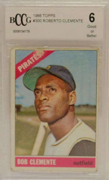 1966 Roberto Clemente - BCCG Graded 6 (0008154179)