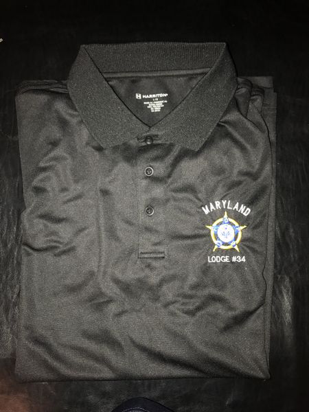 Short Sleeve Polo shirt (Black)