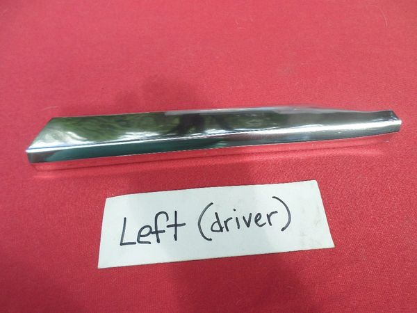 1960 Chevrolet Impala Bel Air El Camino Wagon Lower Grill Mldg End Anodized LH