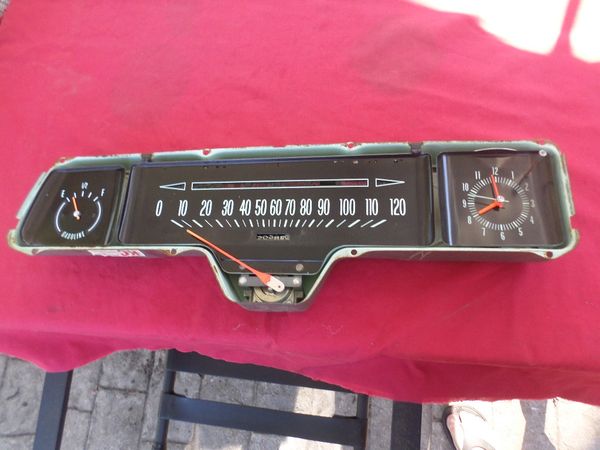 1966 Impala Speedometer Gauge Cluster