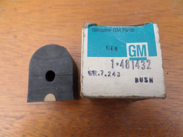 Corvette, Camaro & Nova Stabilizer Shaft Bushing NOS GM #481432