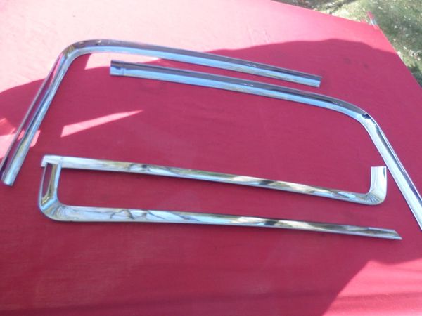 1966 1967 Chevelle Rear Window Trim