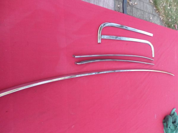 1966 1967 Chevelle Windshield Trim Moldings