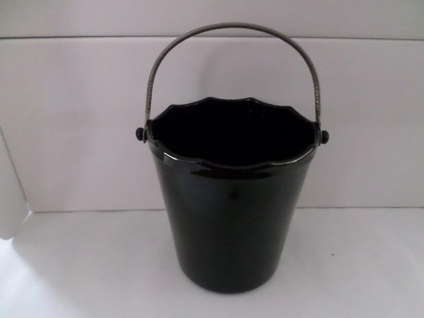 Cambridge Black Amethyst Glass Ice Bucket