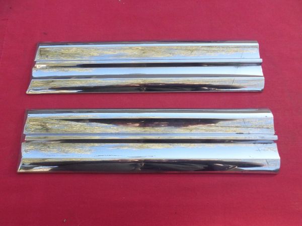 1959 Impala 4 Door Rear Door Moldings (pr)