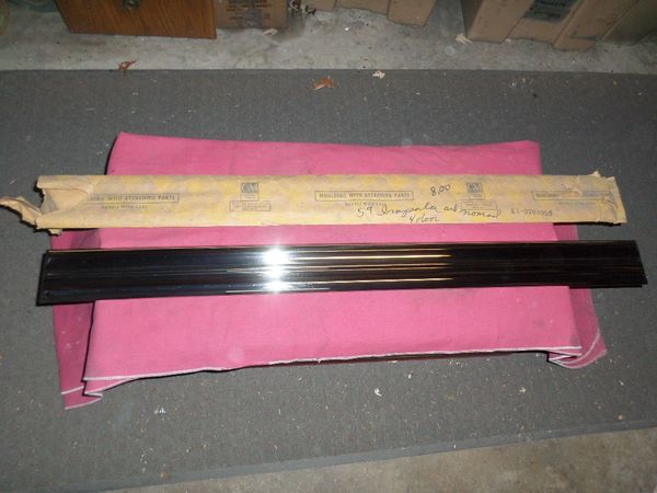 1959 Impala Nomad Front Door Molding NOS (4 door/Wagon)