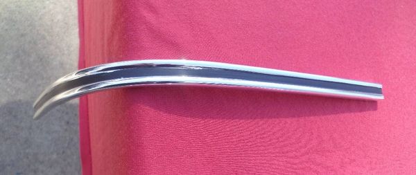 1966 Impala Caprice RH Rear Quarter Panel Cove Extension Molding NOS 4227042