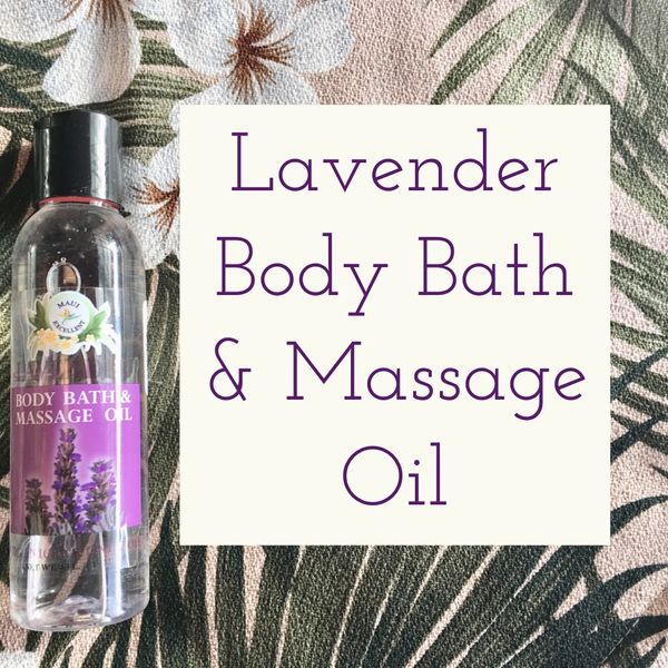 Lavender Body Bath and Massage Oil Kula Marketplace