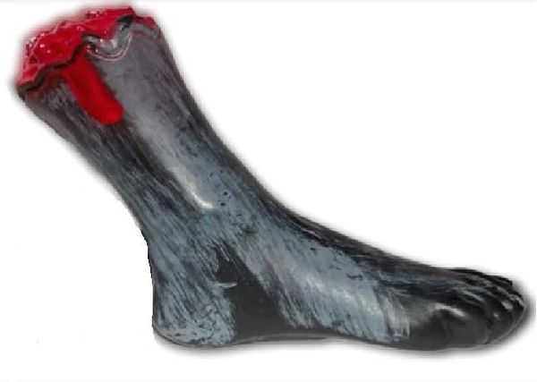 Life Size Body Part-SEVERED BLOODY ZOMBIE FOOT-Creepy Haunted House ...