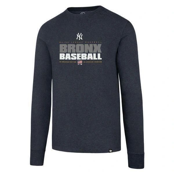 New York Yankees Navy Long Sleeve T-Shirt