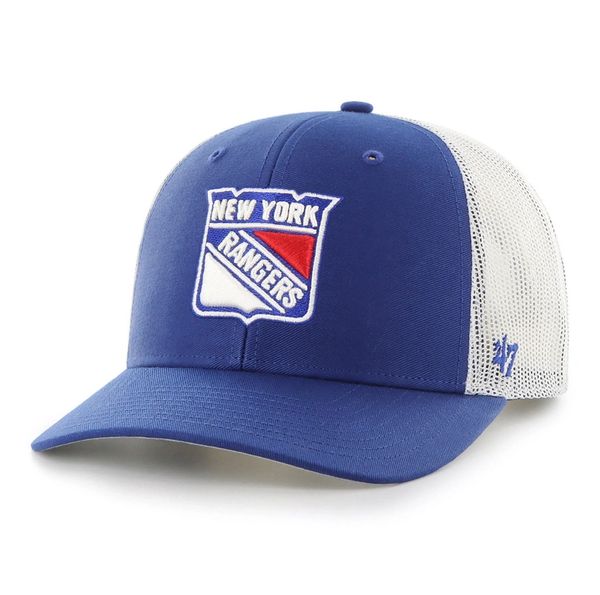 New York Rangers Cap NHL 47 Brand blue / white royal trucker