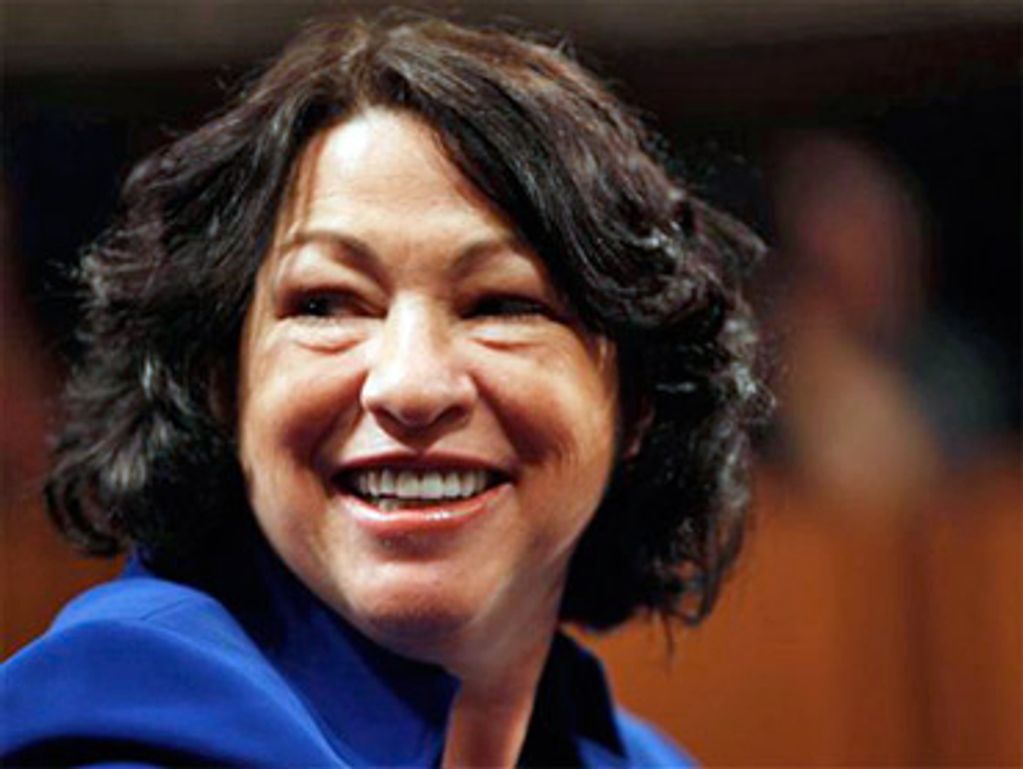 Supreme Court Justice SONIA SOTOMAYOR participated in the 2011 New York Chamber Music Festival, deli