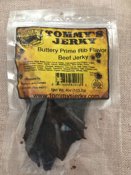 Buttery Prime Rib Flavor Beef Sticks