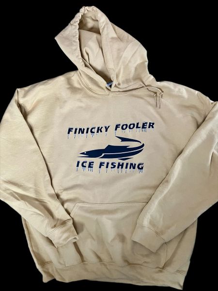 Finicky Fooler Ice Fishing Hoodie