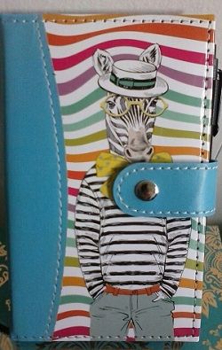 Zebra Hipster Pocket Journal