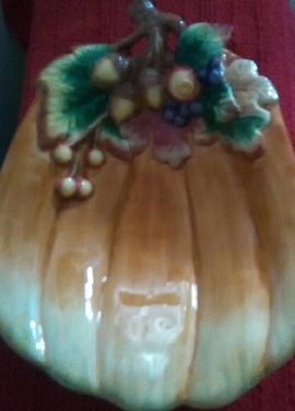 Fitz and Floyd Classics Harvest Gourd Dish