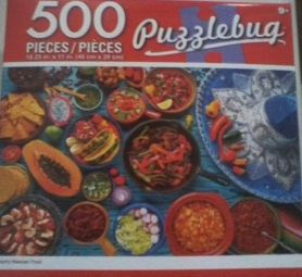 Puzzlebug "Colorful Mexican Food" Puzzle