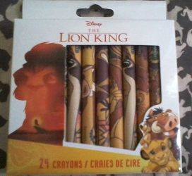 Lion King Crayons 24 Pack