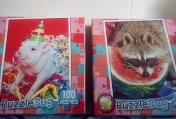 Party Pig and Melon Bandit Jigsaw Puzzles