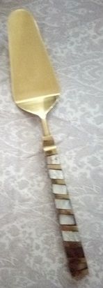 Mother of Pearl Pie Server