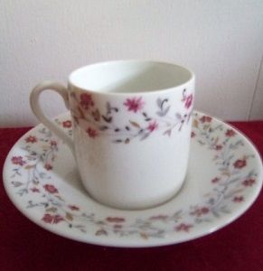 Limoges Demitasse Cup and Saucer Set