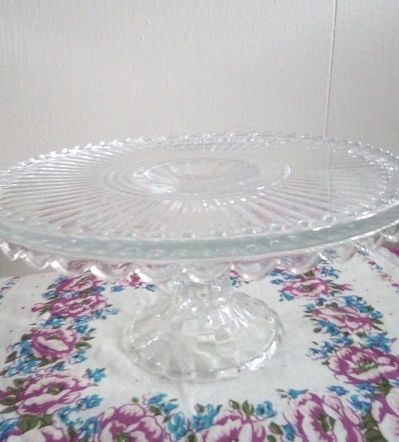 Glass Cake Stand