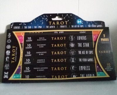 Tarot Card Incense Set