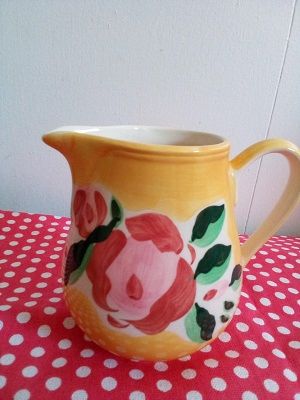 April Cornell Floral Creamer