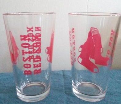 Boston Red Sox Pint Glasses