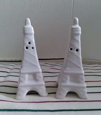 Eiffel Tower Salt and Pepper Shakers