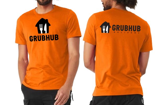 GrubHub Delivery T-shirt (Adult Unisex)