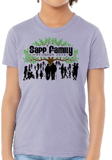 Sapp Family Reunion 2024 Kids Youth Unisex T-Shirt (Crew Neck)