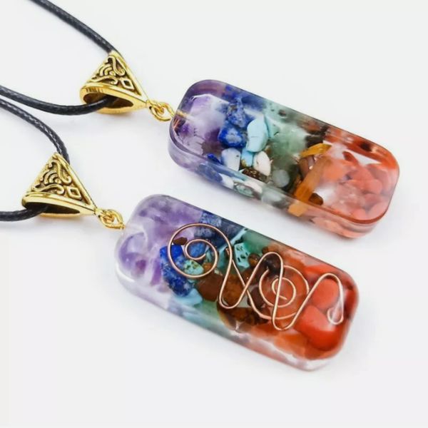 7 Chakra Sri Yantra Necklace