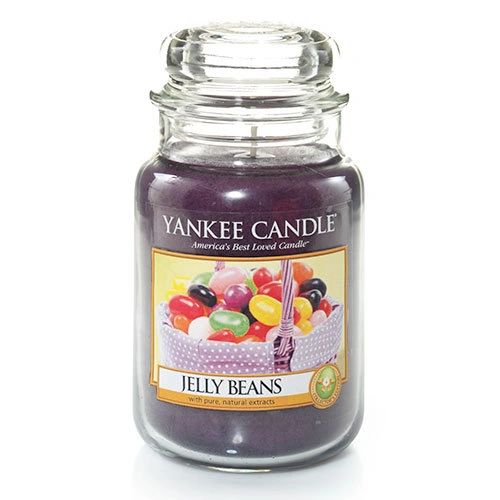 Yankee Candle Jelly Beans Scented Large 22 oz Jar Candle In The Berry