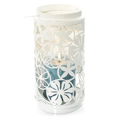 Yankee Candle Tahitian Mist Lantern Jar Candle Holder In The Berry