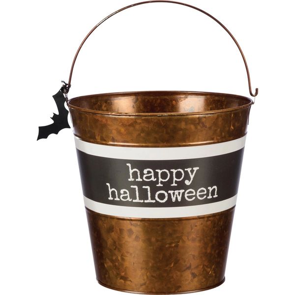 Tin Candy Bucket Set of 2 ~ 